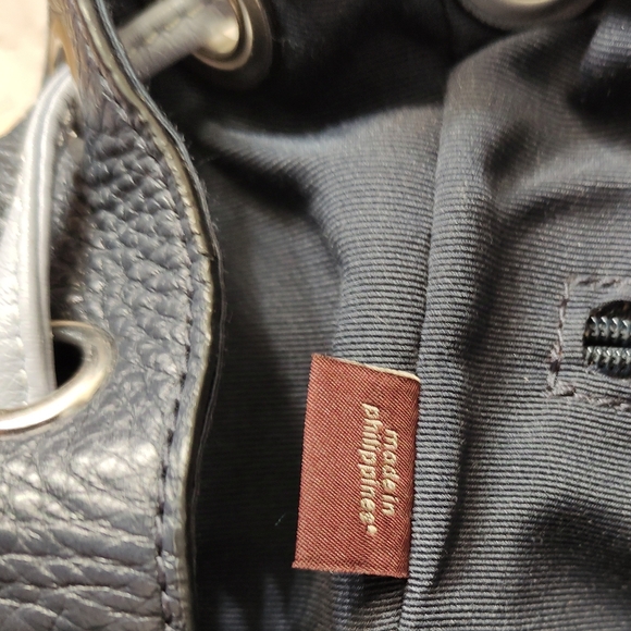 Coach C5672 Pennie backpack 22 in Pebble Leather Midnight Multi - Picture 13 of 14